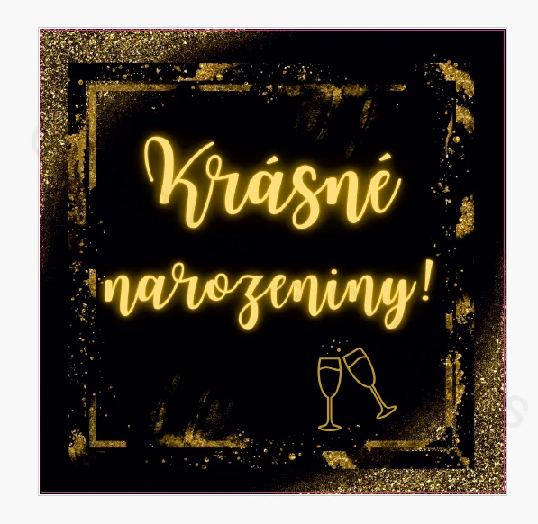 K narozeninám