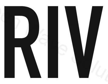 Nápis: RIV