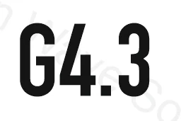 nápis: G4.3