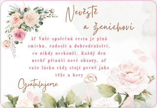 Přáníčka novomanželům